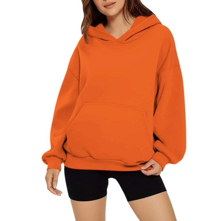 2025 Fall Winter Clothes Sweatshirt for Women Raw Edges Long