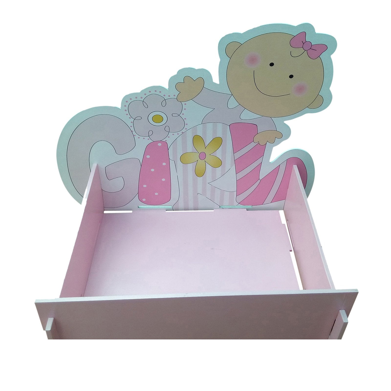 Creative Motion Industries Girl Toy Box Pink