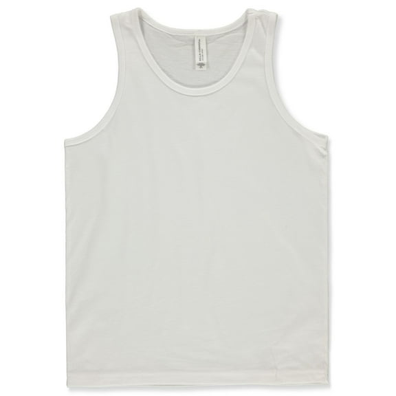 Bella Canvas Boys' Tank Top Undershirt Color: white Size: s
