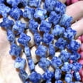 thumbnail image 5 of HOOUN Faceted Natural Clover Tiger Eye Agate Chalcedony Loose Beads For Jewelry Making-White jade-14mm About 14PCS, 5 of 9