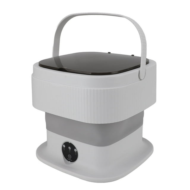 Mini Washing Machine, 60W 10L Folding Mini Washer One Touch Control Panel Foldable Washing Machine for Apartments, Dorm, Camping, RV, Travel Laundry