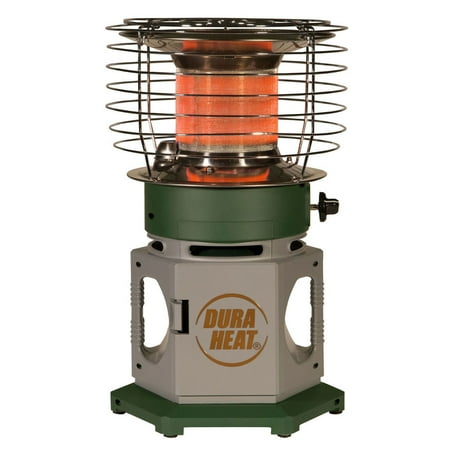 Propane Tank Top Heater - World Marketing of America DuraHeat LP18-360 Double Tank Portable 360 Degree Indoor Outdoor Propane Heater