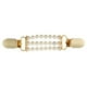 thumbnail image 2 of Broche con broche de pato para blusa, chal y suéter para mujer con cuentas Blanco, 2 of 9