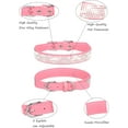 thumbnail image 7 of Rhinestone Dog Collar for Small Medium Large Dogs, Adjustable Leather Suede Bling Dog Collars，Diamond Bow Tie Puppy Collars for Boy and Girl., 7 of 7