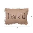 thumbnail image 2 of Vickerman Decorative 14" x 20" Thankful Pillow, 2 of 2
