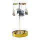 thumbnail image 1 of Candelabro Giratorio perfecl Acero Inoxidable Decoración con Bandeja, 1 of 8