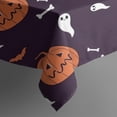 thumbnail image 5 of Halloween Elements Pattern Square Tablecloth,Waterproof Square Table Cover,Wipeable Spillproof Washable Table Cover for Home Kitchen Party Decor 42"X42"(107x107cm), 5 of 6