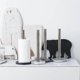 thumbnail image 2 of Gold Paper Stand With Marble Base Vertical Paper Towel Rack Modern Paper Towel Holder Roll Toilet C, 2 of 5