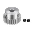 thumbnail image 1 of Unique Bargains 8mm Aperture 30T Mod 1 Stainless Steel Spur Diff Differential Motor Pinion Gear, 1 of 5