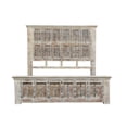thumbnail image 2 of Camden Wood Panel Bed White Queen N/A Farmhouse,Rustic, 2 of 5