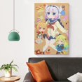 thumbnail image 4 of Japen Based on Manga Anime Miss Kobayashi's Dragon Maid Poster Room Aesthetic Poster Print Art Wall Painting Canvas Posters Gifts Modern Bedroom Decor 12x18inch(30x45cm), 4 of 6