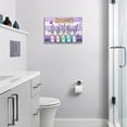 thumbnail image 3 of Purple Lavender Bathroom Wall Art Farmhouse Lavender Flower Pictures Wall Decor Country Rustic Floral Inspirational Canvas Painting Modern Home Framed Artwork For Office Bedroom 12"X 16", 3 of 7