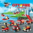 thumbnail image 5 of Fire Truck and Construction Building Blocks Advent Calendar, 24 Days Countdown Calendar for 3+ Kids Boys and Girls, 5 of 6
