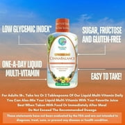 Tropical Oasis Cinnabalance, Cinnamon Extract and Herbal Blend with Antioxidants Liquid Vitamin Supplement, Cinnamon Orange Flavor, 32 Oz, 32 Servings