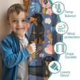 thumbnail image 3 of Blackout Kids Curtains,Dachshund and Flower Childrens Insulated Curtains Set Of 2,Bedroom Essentials,Toddler Room Decor 42"x84"(106x213cm), 3 of 4