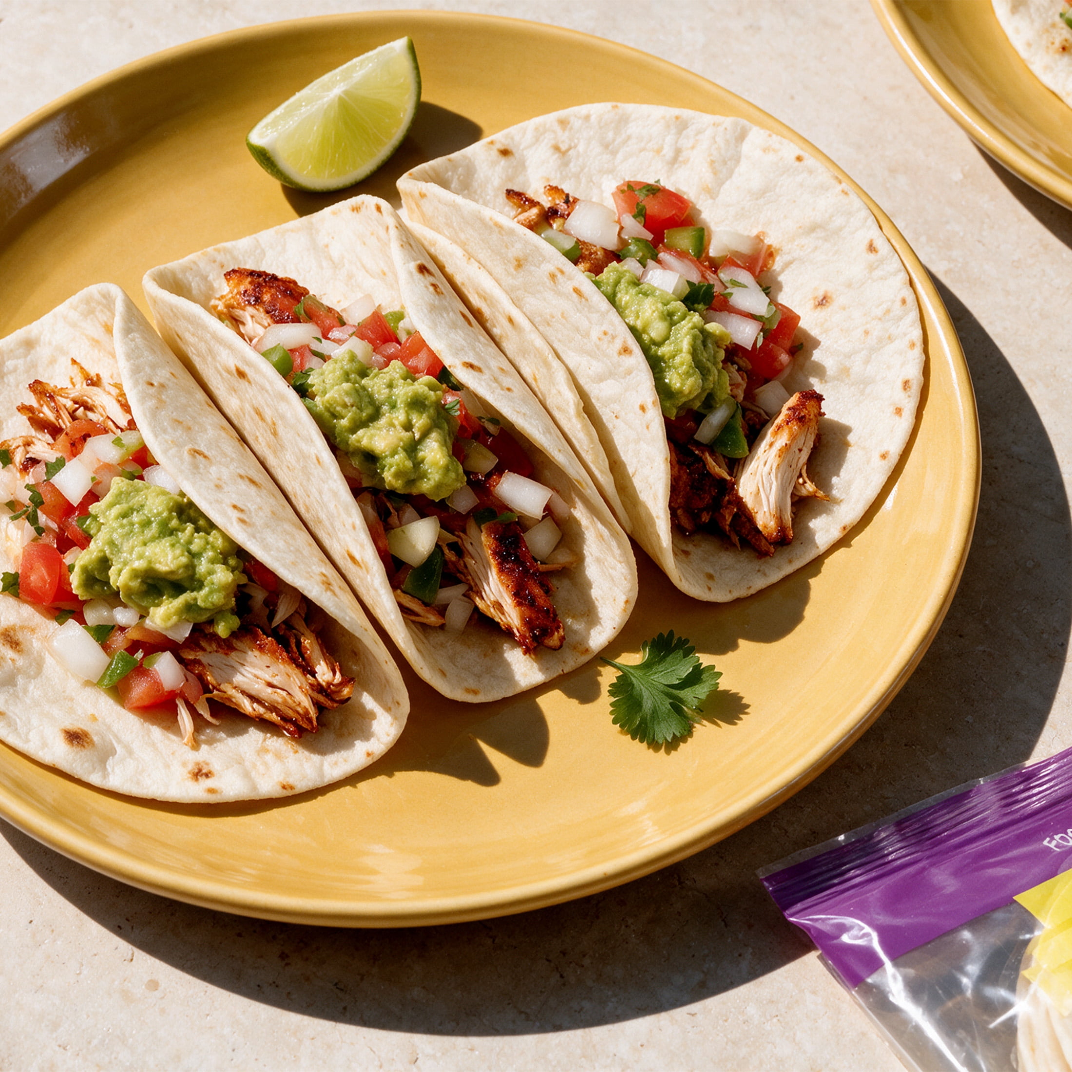 Angry Soft Taco Organic Flour Tortillas 8 count 9.6oz