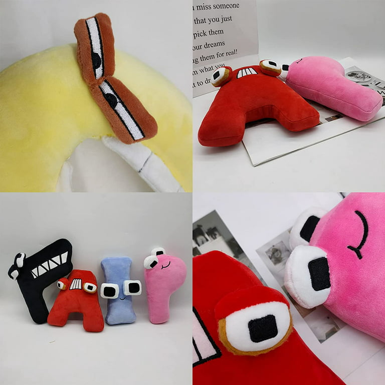 New Alphabet Lore Plush Toy Pack Game Alphabet Lore But Are Stuffed Doll  Anime Soft Baby Hug Pillow Kid Gift