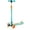 Light Blue & Orange, variant on Dribbl 3-Wheel Kids Scooter - Lean-to-Steer Technology, Adjustable Height Handlebar, Wide Anti-Slip Deck, Scooter for Boys & Girls Ages 2+, Child Safety Approved, Support Riders Up to 165 lbs, Orange