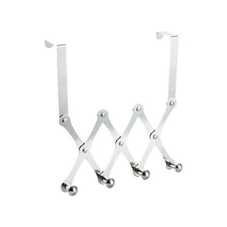 

Fashion Door Rear Hanging Retractable Hook Household Metal Finish Decorative Storage Clothes Pegs for Bathroom
