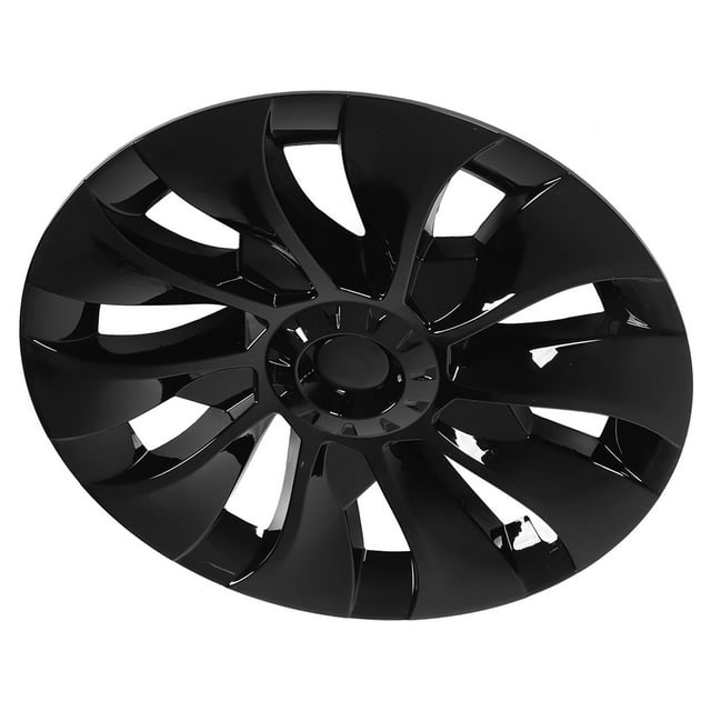 Enjoliveurs de Roue Hubcap, Enjoliveurs de Jante de 18 Po, Enjoliveurs de Moyeu, Jeu de 4 Enjoliveurs Universels Haute Résistance, Remplacement pour le Modèle 3 2017 à 2023
