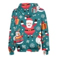 thumbnail image 4 of WXLWZYWL Oversized Hoodie for Women Zip Up Christmas Bell Y2K Fleece Long Sleeve Jacket Coat Xmas Sweatshrits, 4 of 4
