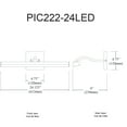 thumbnail image 2 of Leonardo 3 - Light Satin Chrome Chrome Contemporary Metal Wall Sconce, 2 of 3