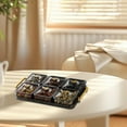 thumbnail image 4 of Fufafayo under $5 Snack Tray, Compartmentalized Candy Box, Nut Storage Fruit Platter, High Value Living Room Serving Tray, Multipurpose Snack Organizer for Table, 4 of 7