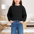 thumbnail image 3 of XIMIN Toddler Baby Knit Sweater Boys Girls Solid Color Crewneck Pullover Round Neck Long Sleeve Cute Sweaters Knitwear Fall Winter Warm Clothes, 3 of 3
