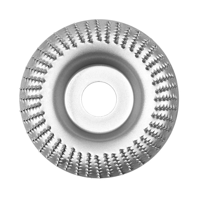 Grinder Wheel Disc 4 Inch Wood Shaping Wheel Grinding Wheel Disc with 7/8'' Arbor Angle