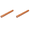 B*2, variant on Wood French Rolling Pin, Wooden Dough Roller for Baking, Non-stick,Wooden Rolling Pin for Baking Pasta Fondant - Straight