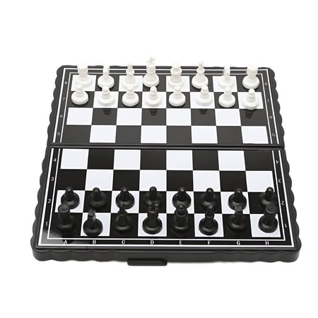 BESTSKY 2026 New Chess Set,Soft Touch Surface Checkers Board Game,Long-Lasting Game Fun Chess Board,Style2 for Family Game Night, Learning, Strategy Development, Indoor Entertainment.