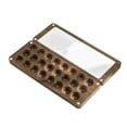 thumbnail image 3 of pitrice Wood Palette Tray Wooden Paint Box, Paint Container Travel Paint Case Mixing 24 Grids, 3 of 9