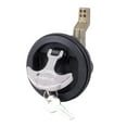 thumbnail image 2 of Perko 1091DP1BLK Surface-Mount Locking Latch for 1/8" to 3/4" Thick Smooth/Carpeted Surface, Fits 2-1/2" Hole - 3/4" to 2-3/8" Cam Bar, Black, 2 of 3