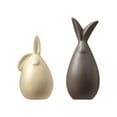 thumbnail image 4 of Abbracc 2Pcs Bunny Figurine Collection Rabbit Statue for Living Room Home Decoration, 4 of 9