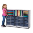 thumbnail image 2 of Sectional Cubbie-Tray Mobile Unit - with Trays - Navy, 2 of 6