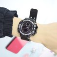thumbnail image 3 of Electronic Digital Watch Multifunctional Fashion Watch Casual Wrist Watch for Men, 3 of 6