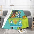 thumbnail image 2 of Scooby-Doo Mystery Machine Soft Lightweight Bed Blankets Plush Fuzzy Cozy Blanket Microfiber Throw Blanket for Couch, 2 of 9