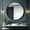 Black, variant on USHOWER 36" Round Frameless Wall Mirror with Beveled Edge - Circle Mirror for Bathroom & Vanity, Elegant & Simple Look