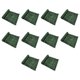 thumbnail image 1 of 10 paneles de valla artificial de hojas verdes para privacidad, ideales para la decoración de jardines, patios y exteriores., 1 of 5