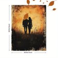 thumbnail image 3 of Qisvanset 12x16 Inch With Frame 2D Flat Wall Art Moonlit Daisy Meadow Ethereal Night Scene Home Wall Art, 3 of 8