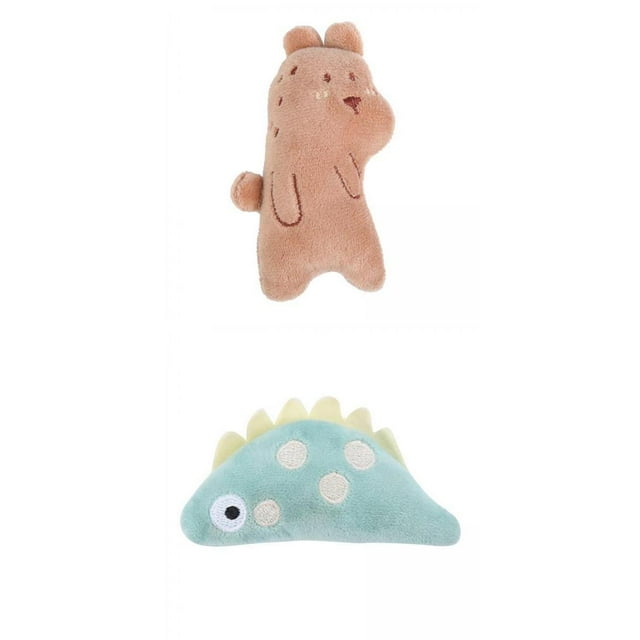 Juguetes de hierba gatera Zulema 2 piezas Oso de pescado