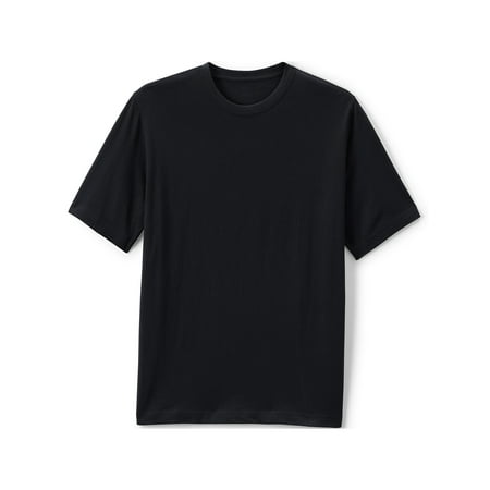 Lands' End School Uniform Men's Tall Short Sleeve Essential T-shirt