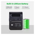 thumbnail image 3 of Imprimante de Reçus Thermique Portable 58mm Sans Fil Bluetooth POS PC, 3 of 6