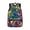 Colorful Butterfly Zebra Pattern, variant on Cute Casual Backpack featuring Teddy Bear Floral - Perfect for Daily Commute and School Travel
