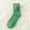 Green, variant on Womens Purple Plush Socks with 3D Hippo, Cute Animal Fuzzy Socks Cozy Non-Slip Winter Lounge Gift for Her
