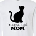 thumbnail image 4 of Inktastic Rescue Cat Mom Long Sleeve T-Shirt, 4 of 5