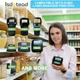 thumbnail image 2 of MarkDomain 5 Pack Label Maker Refills Replacement 45013 S0720530 Black on White 1/2 Inch Label Tape Compatible for DYMO Label Maker, 2 of 9