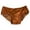 Brown, variant on PMVFHDE Womens Hollow Out Thin Strap Underwear Comfortable Breathable Lace Satin Detail Briefs Womens Underwear White，L