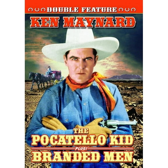 The Pocatello Kid / Branded Men (DVD), Alpha Video, Western