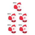 thumbnail image 1 of Advancent 50 unids/lote de tarjetas de piruleta de papel de Papá Noel, invitaciones DIY, piruleta, paquete de regalo, decoración, regalos de Navidad, Type2 NO2 Advancent CBP146690, 1 of 5